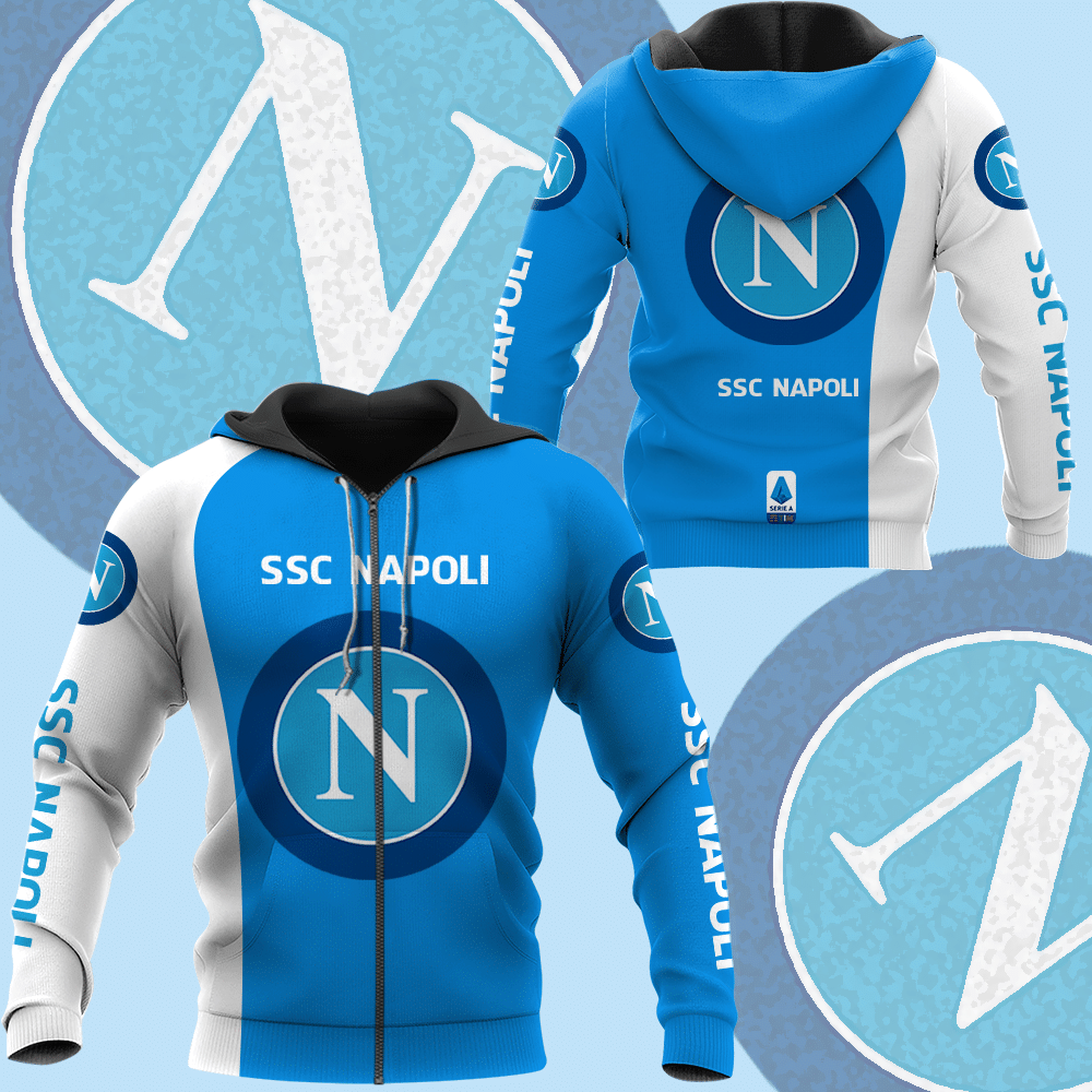 SSC Napoli Hoodies - v2 - Famjoys SSC Napoli Hoodies - v2 - Famjoys