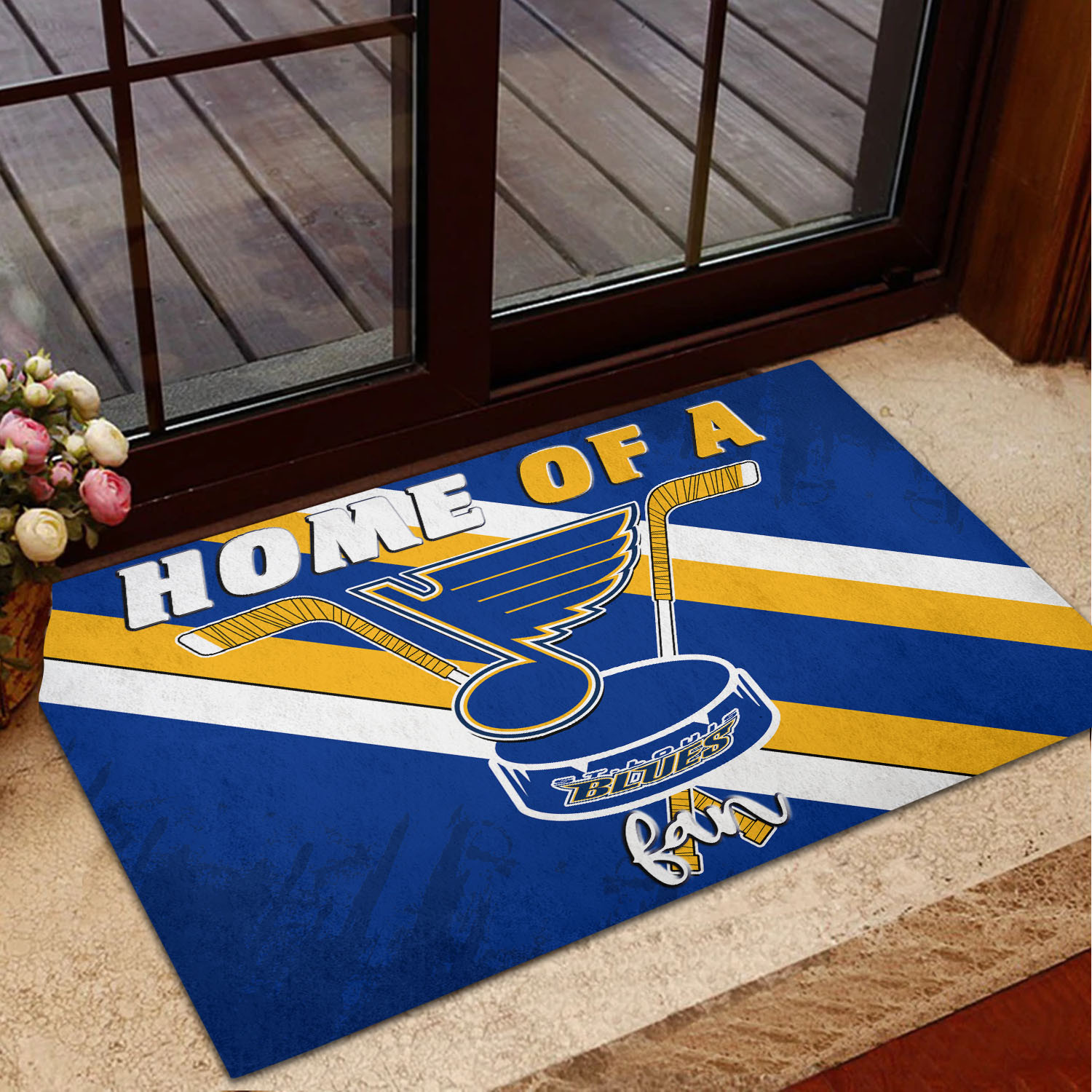 St Louis Blues Doormat 385 - Famjoys St Louis Blues Doormat 385 - Famjoys