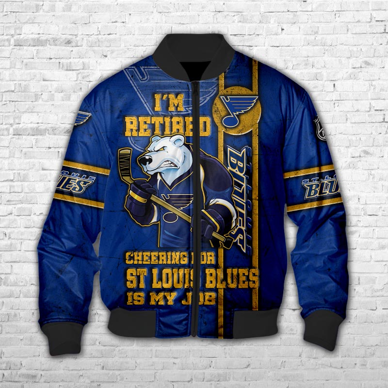 St Louis Blues Jackets I'm Retired