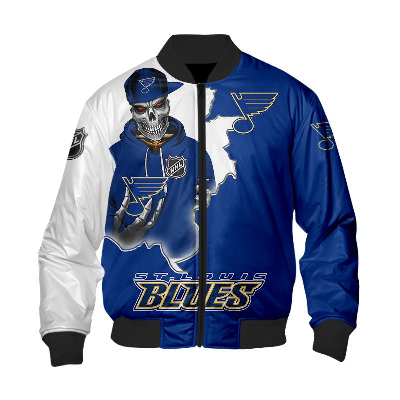 St Louis Blues Varsity Jacketkull - Famjoys St Louis Blues Varsity Jacketkull - Famjoys