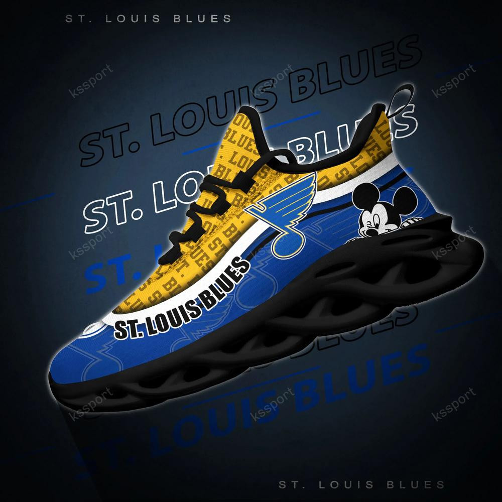 St. Louis Blues Max Soul Clunky Sneakers - Famjoys St. Louis Blues Max Soul Clunky Sneakers - Famjoys
