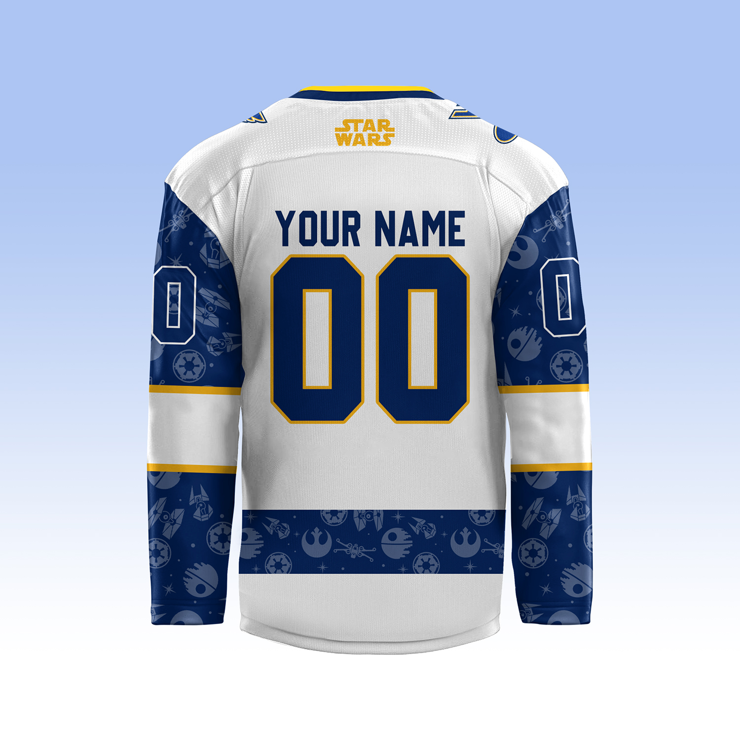 St. Louis Blues x Star Wars Night Custom jersey - Famjoys St. Louis Blues x Star Wars Night Custom jersey - Famjoys