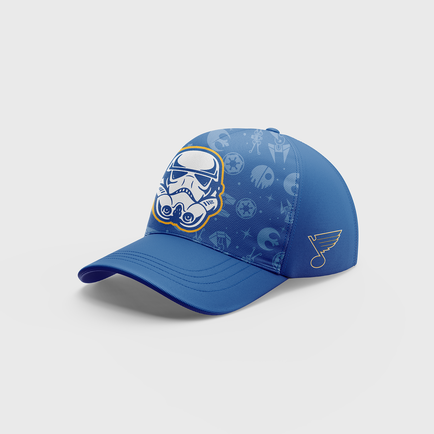 St. Louis Blues x Star Wars Night Lace Up Hoodie - Famjoys St. Louis Blues x Star Wars Night Lace Up Hoodie - Famjoys