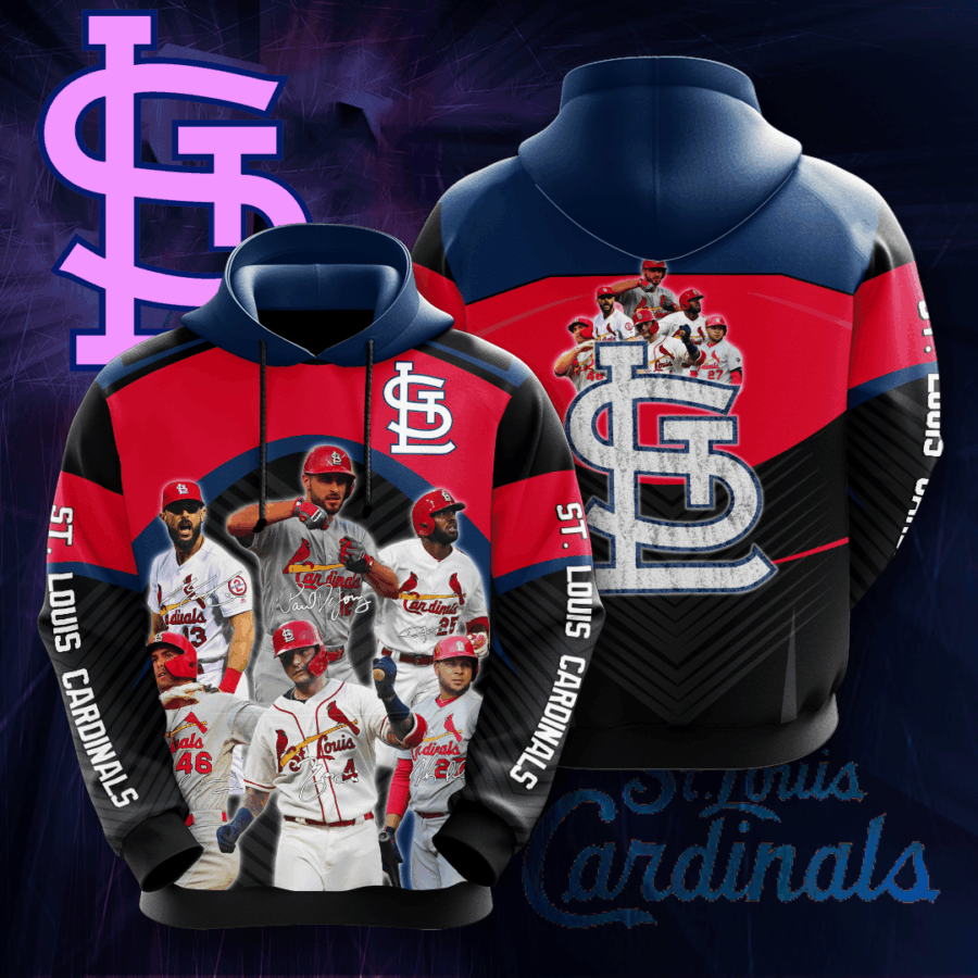 St. Louis Cardinals 2022  3D Hoodie