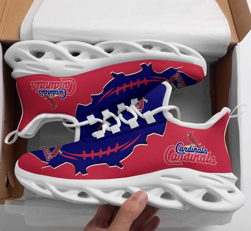 St. Louis Cardinals Max Soul Shoes NEW020258 - Famjoys St. Louis Cardinals Max Soul Shoes NEW020258 - Famjoys