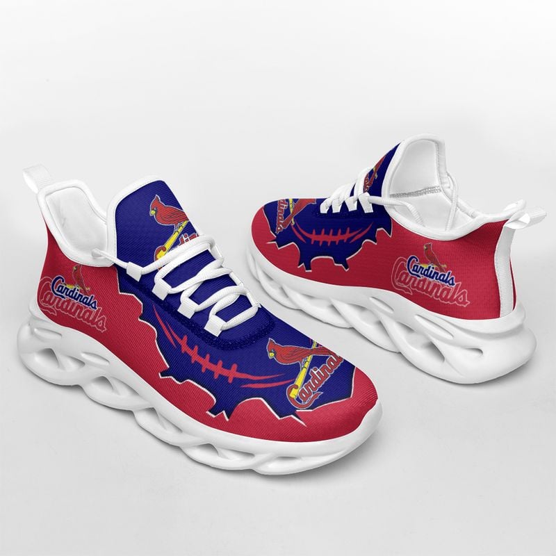 St. Louis Cardinals Max Soul Shoes NEW020258 - Famjoys St. Louis Cardinals Max Soul Shoes NEW020258 - Famjoys