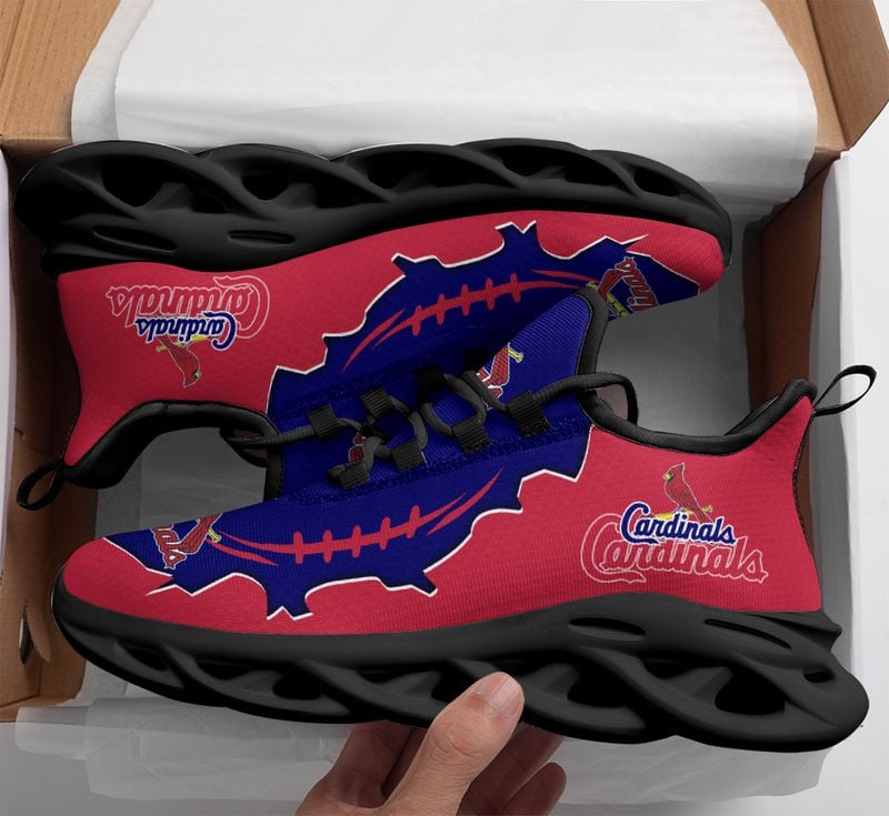 St. Louis Cardinals Max Soul Shoes NEW020258 - Famjoys St. Louis Cardinals Max Soul Shoes NEW020258 - Famjoys