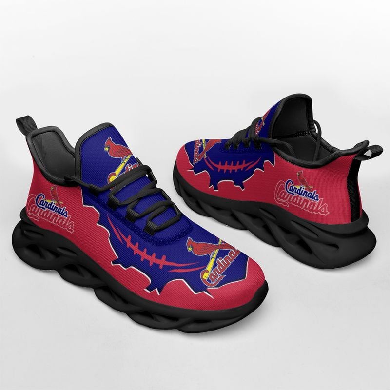 St. Louis Cardinals Max Soul Shoes NEW020258 - Famjoys St. Louis Cardinals Max Soul Shoes NEW020258 - Famjoys