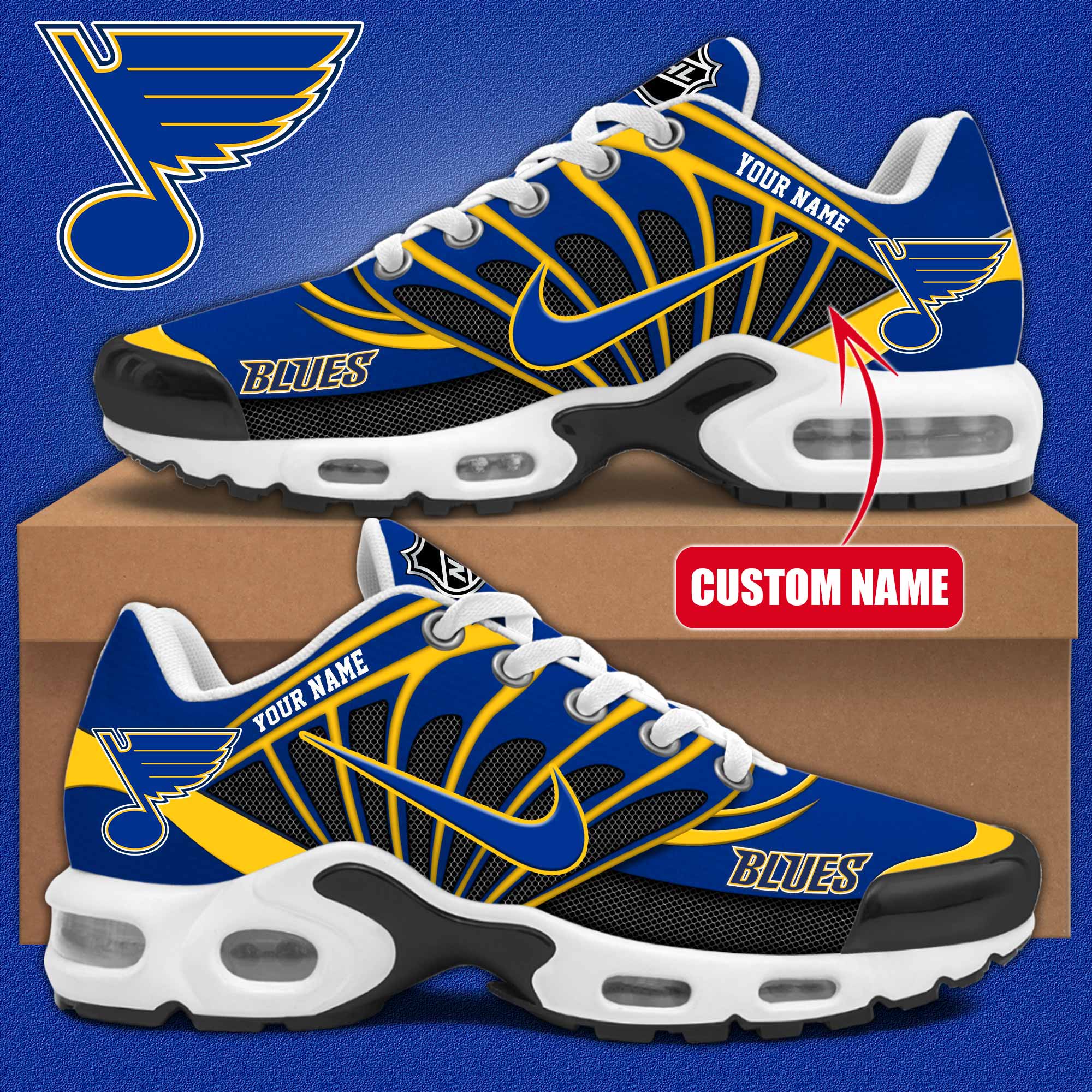 St.Louis Blues Shoes - Famjoys St.Louis Blues Shoes - Famjoys