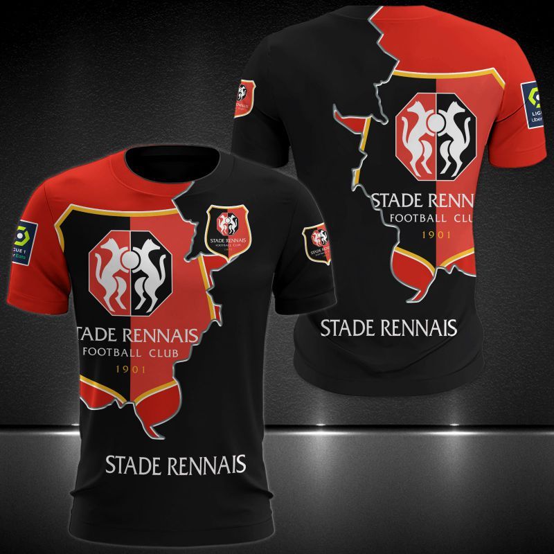 Stade Rennais F.C Printing T-Shirt, Polo, Hoodie, Zip, Bomber 8551 - Famjoys Stade Rennais F.C Printing T-Shirt, Polo, Hoodie, Zip, Bomber 8551 - Famjoys