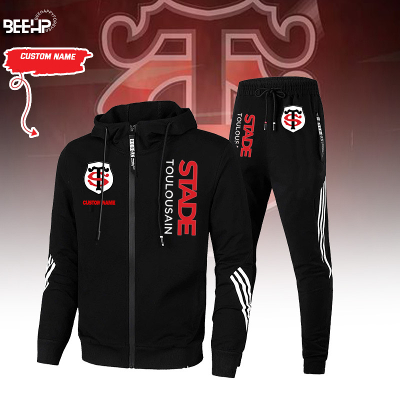 Stade Toulousain casual sports suit - Famjoys Stade Toulousain casual sports suit - Famjoys