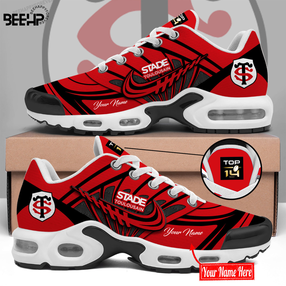 Stade Toulousain New Shoes - Famjoys Stade Toulousain New Shoes - Famjoys