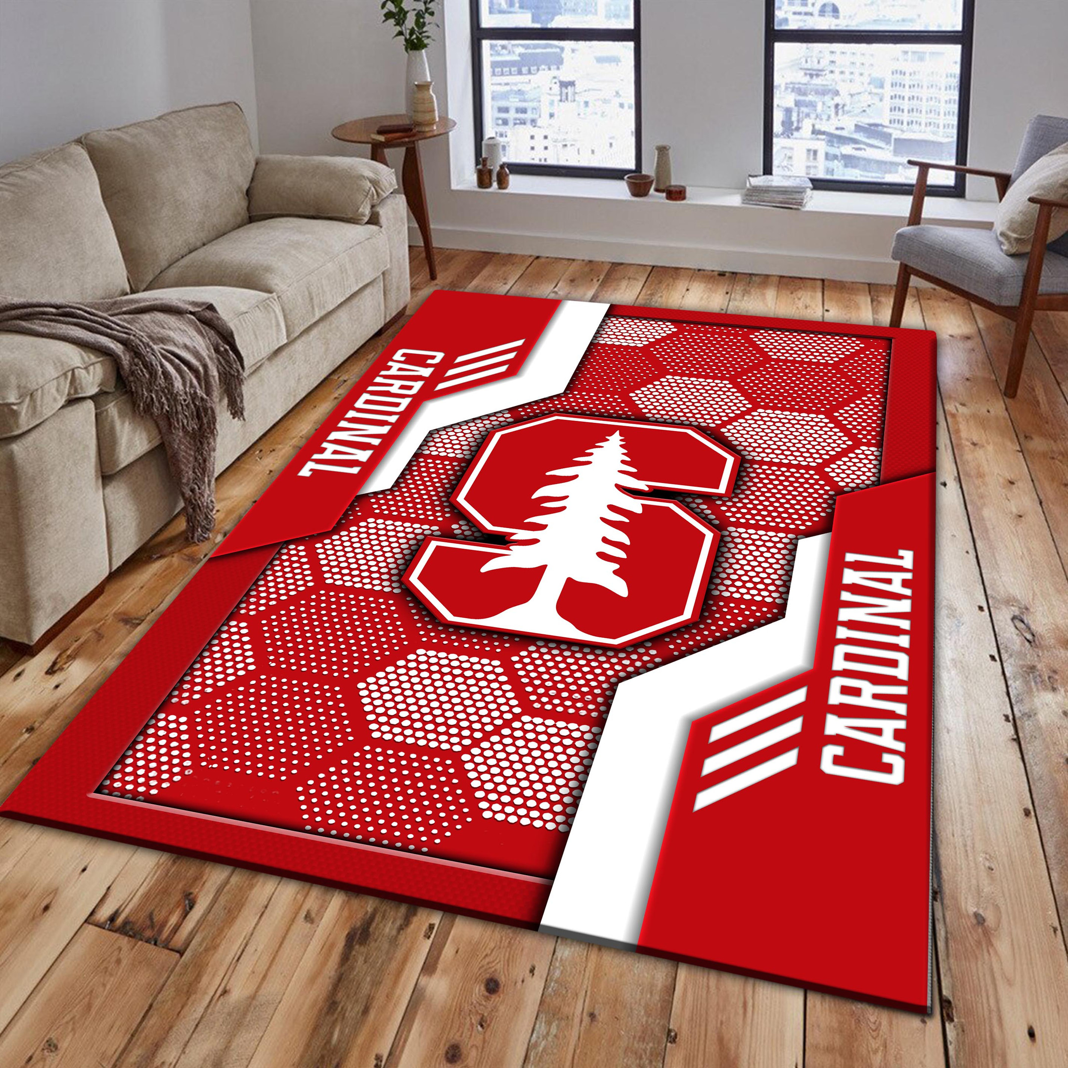 StanFord Cardinal Area Rugs 3812 - Famjoys StanFord Cardinal Area Rugs 3812 - Famjoys