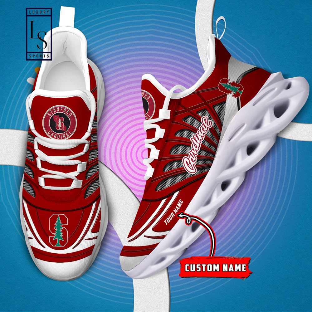 Stanford Cardinal Custom Name Max Soul Shoes - Famjoys Stanford Cardinal Custom Name Max Soul Shoes - Famjoys