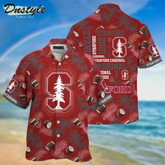Stanford Cardinal Hawaiian Shirt - Famjoys Stanford Cardinal Hawaiian Shirt - Famjoys