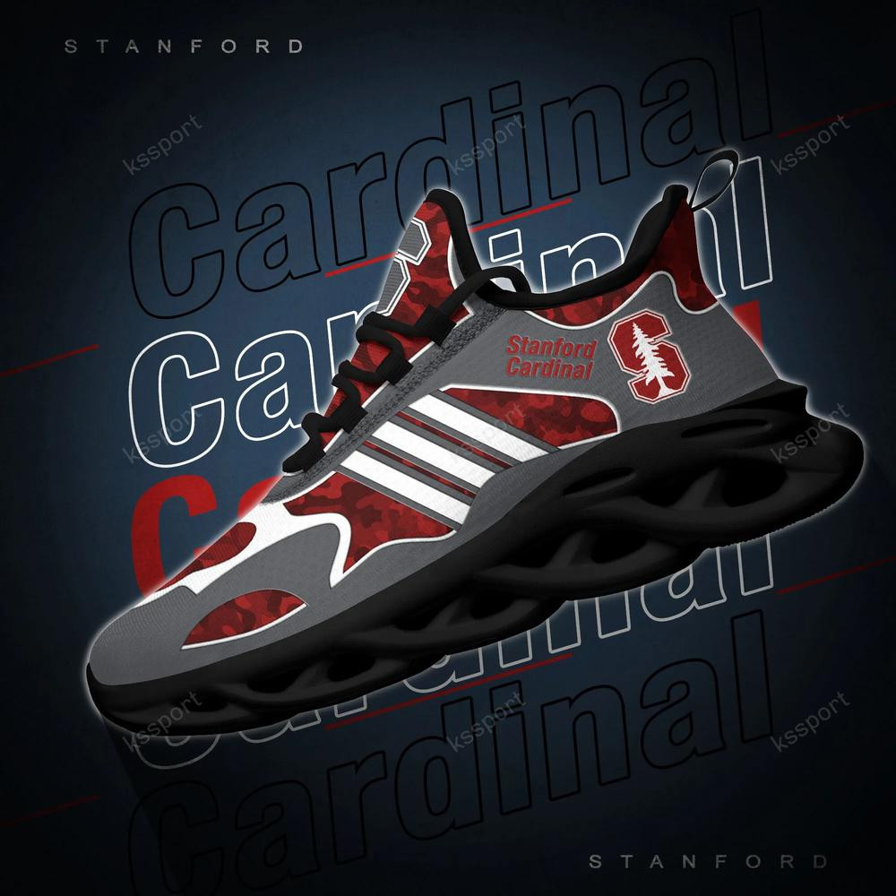 Stanford Cardinal Max Soul Clunky, Camo Running Sneakers For Fan Ever - Famjoys Stanford Cardinal Max Soul Clunky, Camo Running Sneakers For Fan Ever - Famjoys