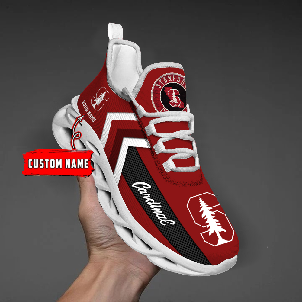 Stanford Cardinal Personalized Custom Name Max Soul Shoes DS003 - Famjoys Stanford Cardinal Personalized Custom Name Max Soul Shoes DS003 - Famjoys