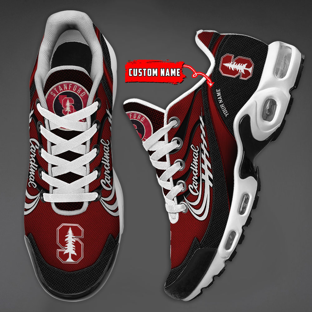 Stanford Cardinal Personalized Name Air Cushion Sports Shoes Sneaker KLTNS220530 - Famjoys Stanford Cardinal Personalized Name Air Cushion Sports Shoes Sneaker KLTNS220530 - Famjoys