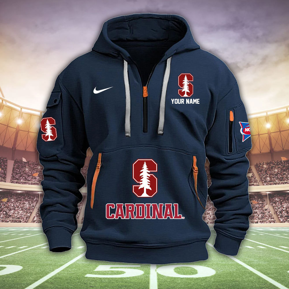 StanFord Cardinal Quarter Zip Hoodie - Famjoys StanFord Cardinal Quarter Zip Hoodie - Famjoys