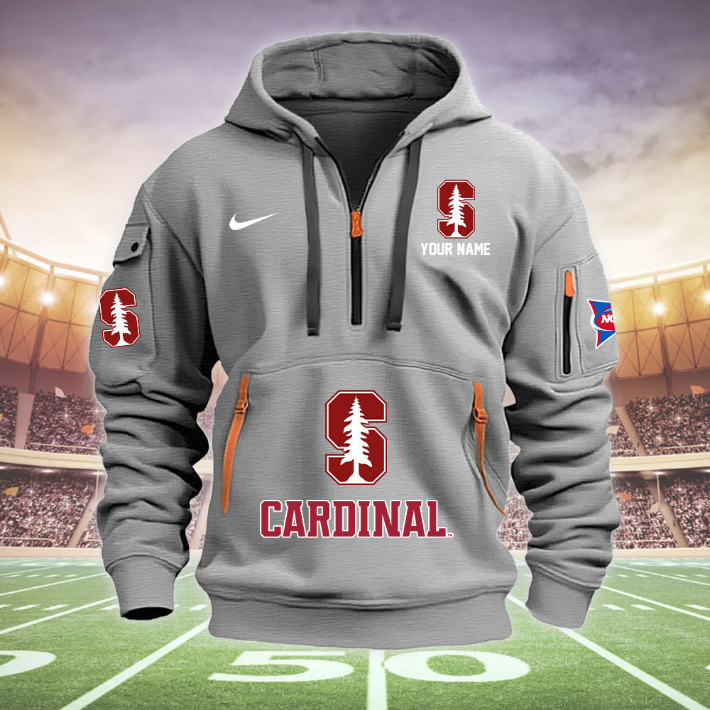 StanFord Cardinal Quarter Zip Hoodie - Famjoys StanFord Cardinal Quarter Zip Hoodie - Famjoys