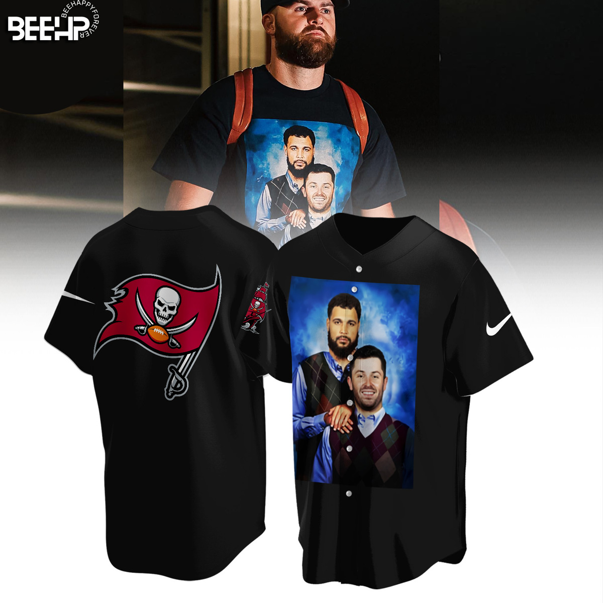 Step Brother Baker Mayfield Mike Evans Shirt - Famjoys Step Brother Baker Mayfield Mike Evans Shirt - Famjoys