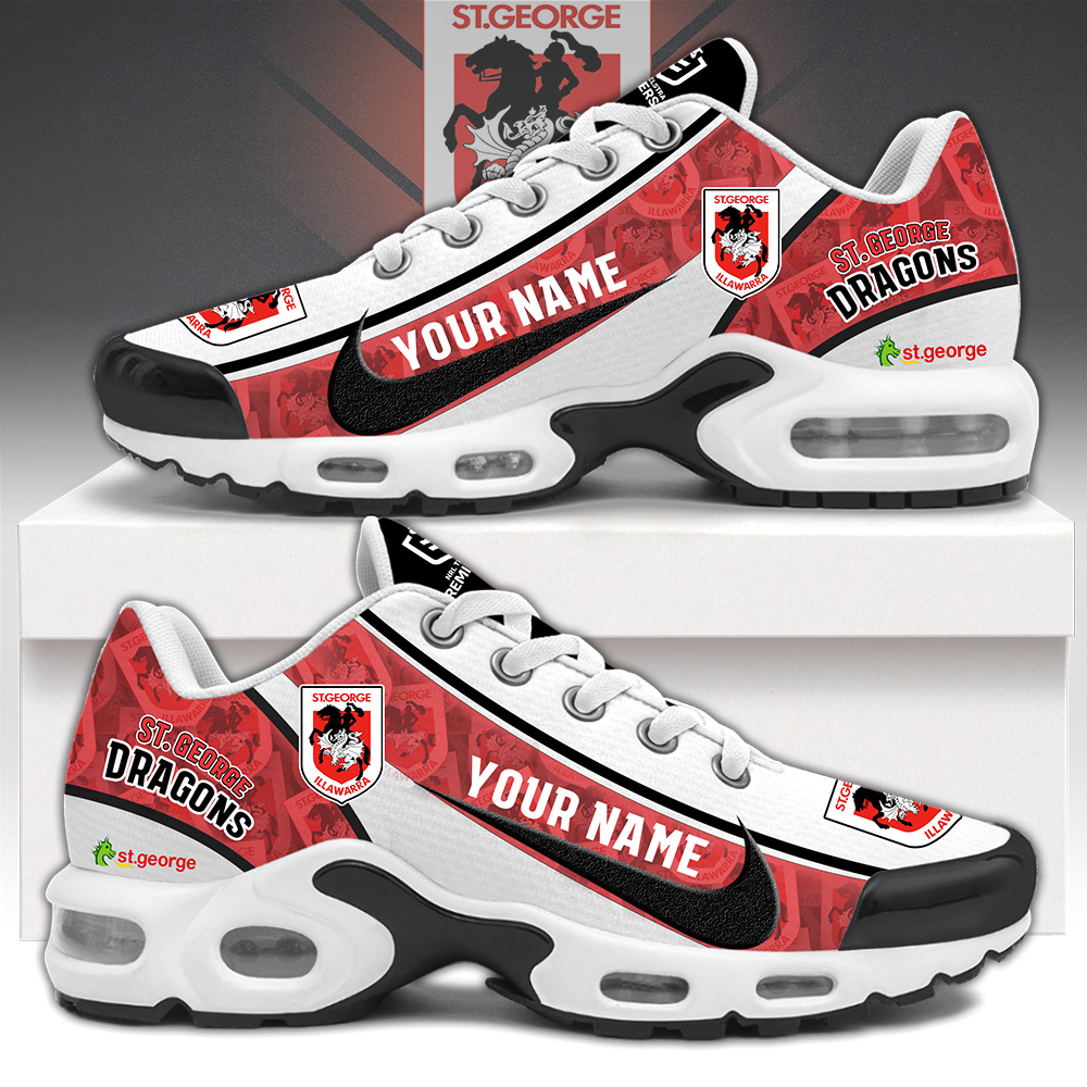 StGeorge Illawarra Dragons Limited Shoes - Famjoys StGeorge Illawarra Dragons Limited Shoes - Famjoys