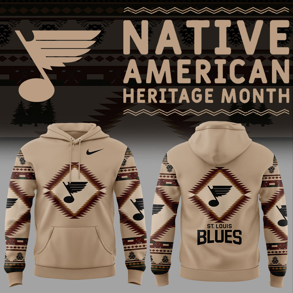 StLouis Blues Native American Heritage Hoodie Set+NT24122409ID10DS11 - Famjoys StLouis Blues Native American Heritage Hoodie Set+NT24122409ID10DS11 - Famjoys