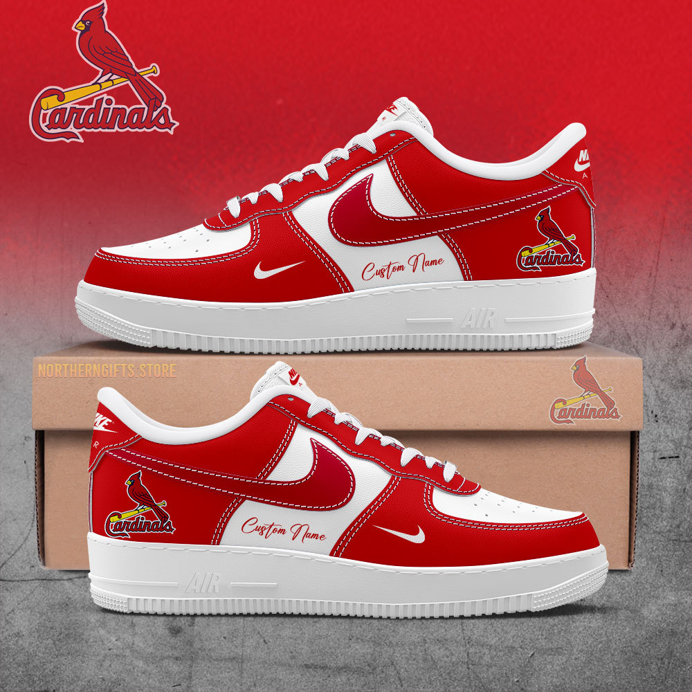 StLouis Cardinals Sneakers Custom Name for Fans-SP23042410ID10 - Famjoys StLouis Cardinals Sneakers Custom Name for Fans-SP23042410ID10 - Famjoys