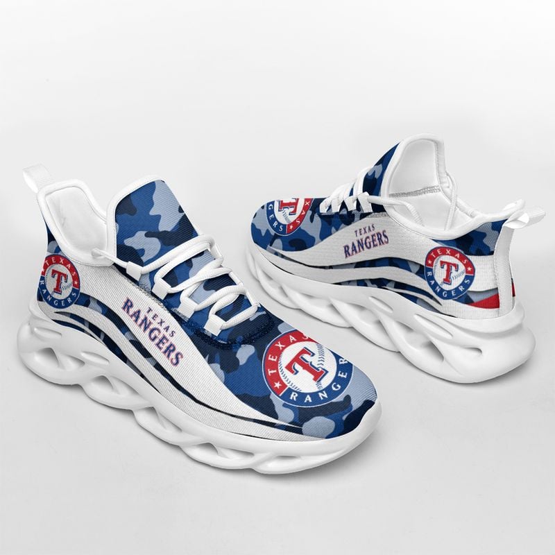 StockteeTexas Rangers Camo Pattern Max Soul Shoes NEW019760 - Famjoys StockteeTexas Rangers Camo Pattern Max Soul Shoes NEW019760 - Famjoys
