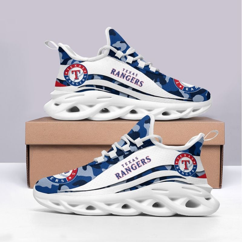 StockteeTexas Rangers Camo Pattern Max Soul Shoes NEW019760 - Famjoys StockteeTexas Rangers Camo Pattern Max Soul Shoes NEW019760 - Famjoys