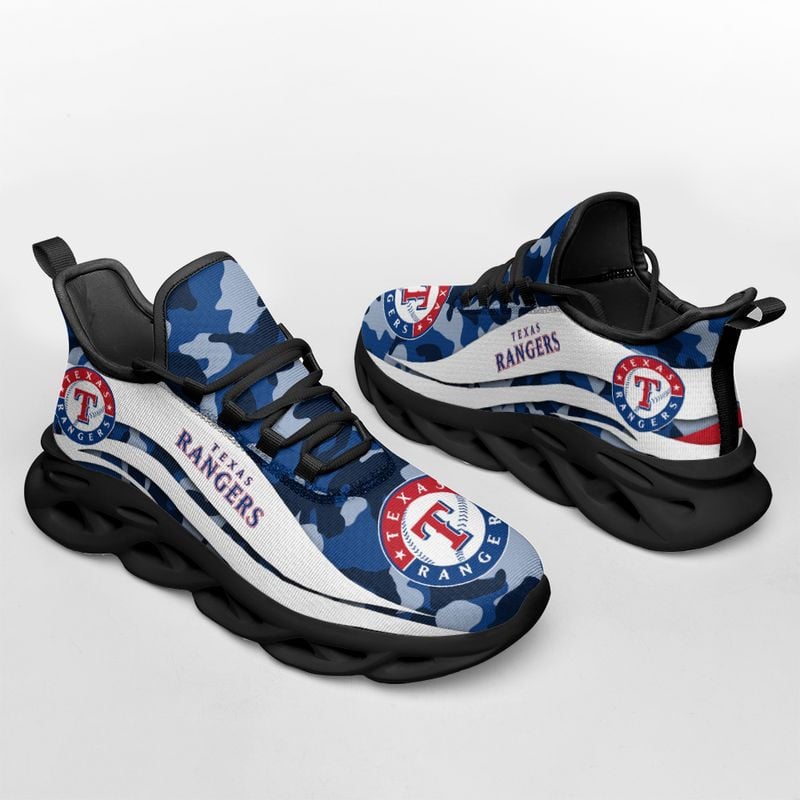 StockteeTexas Rangers Camo Pattern Max Soul Shoes NEW019760 - Famjoys StockteeTexas Rangers Camo Pattern Max Soul Shoes NEW019760 - Famjoys