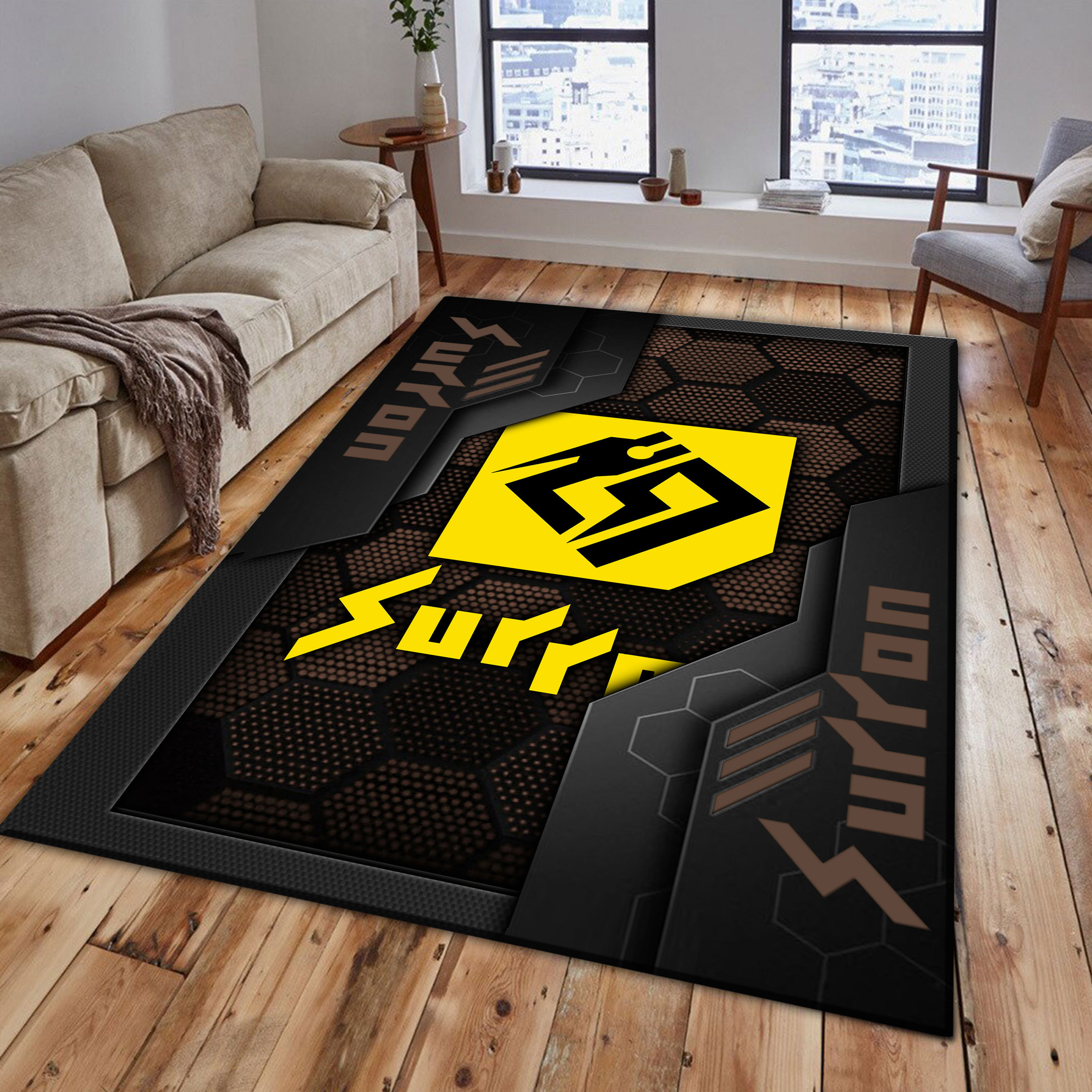 Surron Area Rugs 3554 Multicolor - Famjoys Surron Area Rugs 3554 Multicolor - Famjoys