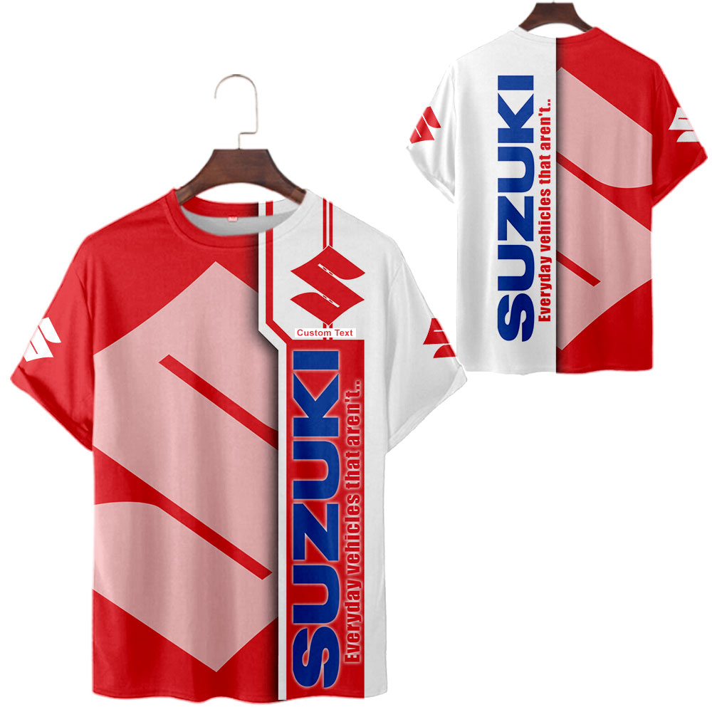 Suzuki 3D Apparel Zip Hoodie,Pant,Polo, Button Hawaii Shirt Personalized - Famjoys Suzuki 3D Apparel Zip Hoodie,Pant,Polo, Button Hawaii Shirt Personalized - Famjoys