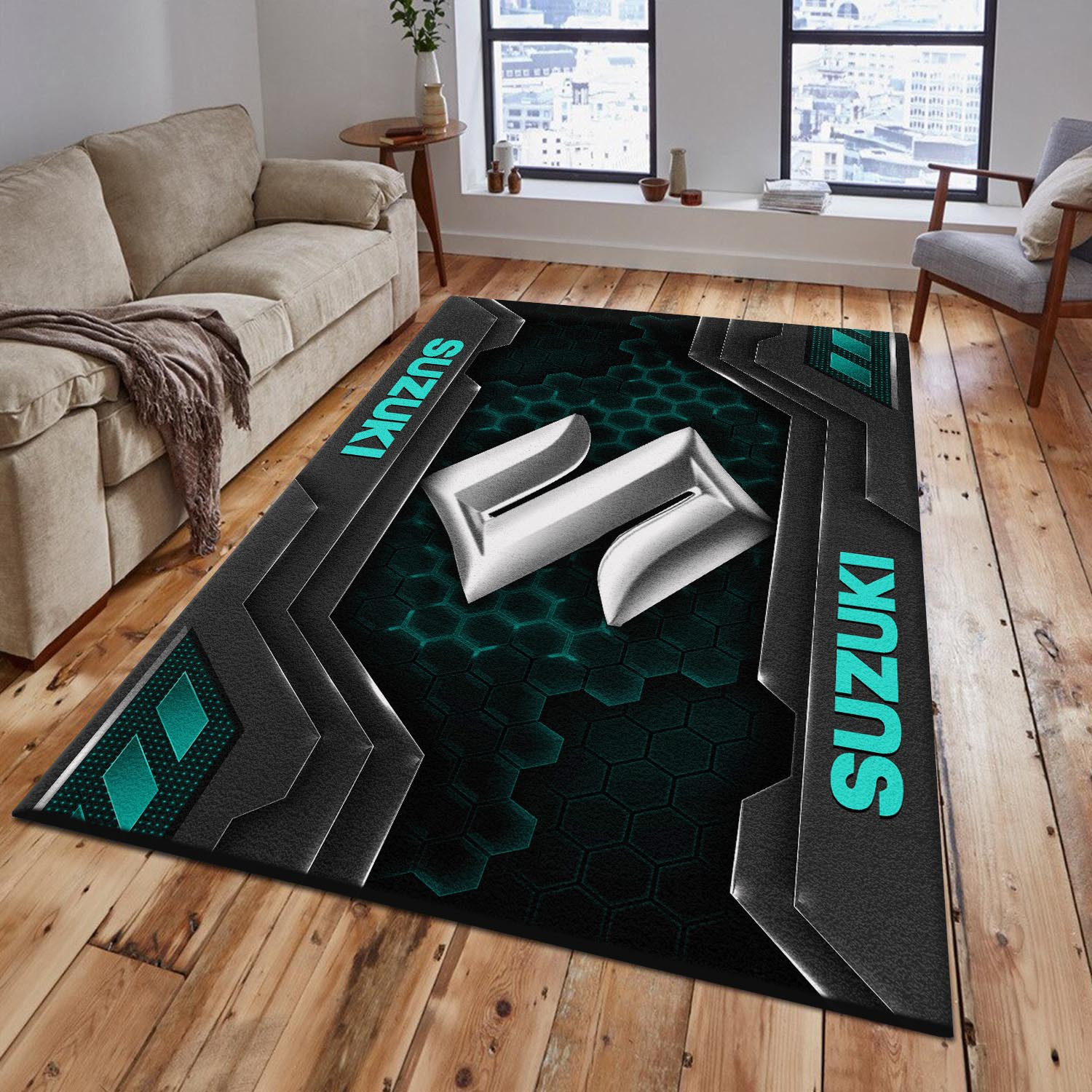 Suzuki Area Rugs 0335 - Famjoys Suzuki Area Rugs 0335 - Famjoys