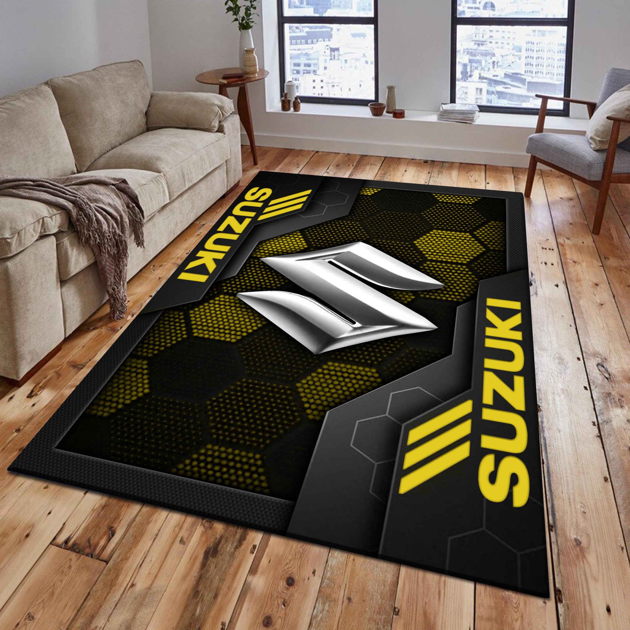 Suzuki Area Rugs 2569 Multicolor - Famjoys Suzuki Area Rugs 2569 Multicolor - Famjoys