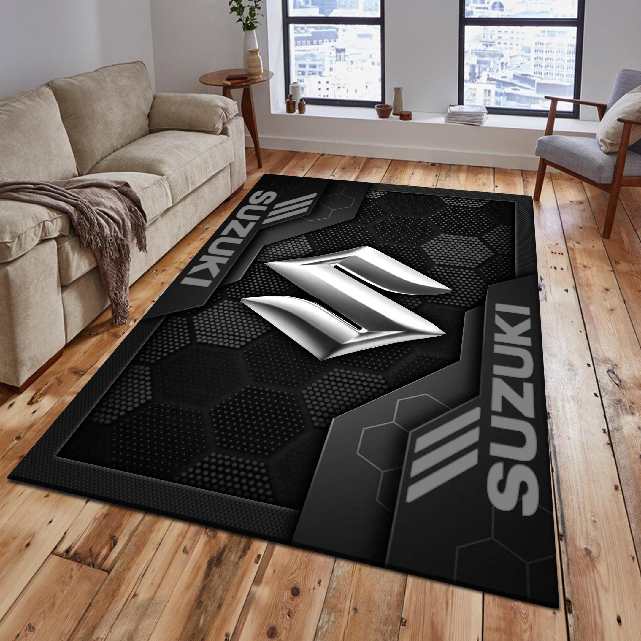 Suzuki Area Rugs 2569 Multicolor - Famjoys Suzuki Area Rugs 2569 Multicolor - Famjoys