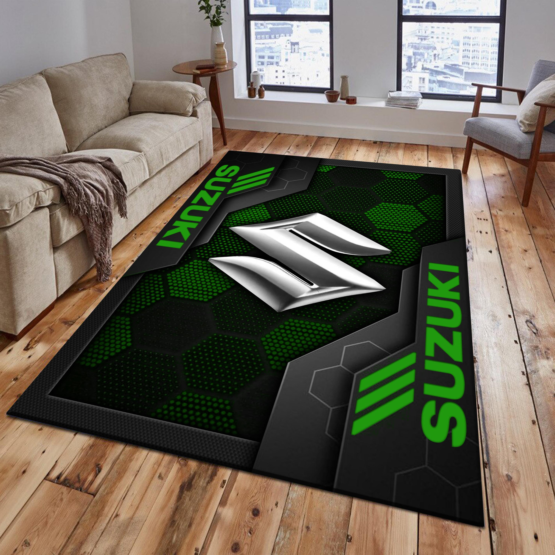 Suzuki Area Rugs 2569 Multicolor - Famjoys Suzuki Area Rugs 2569 Multicolor - Famjoys