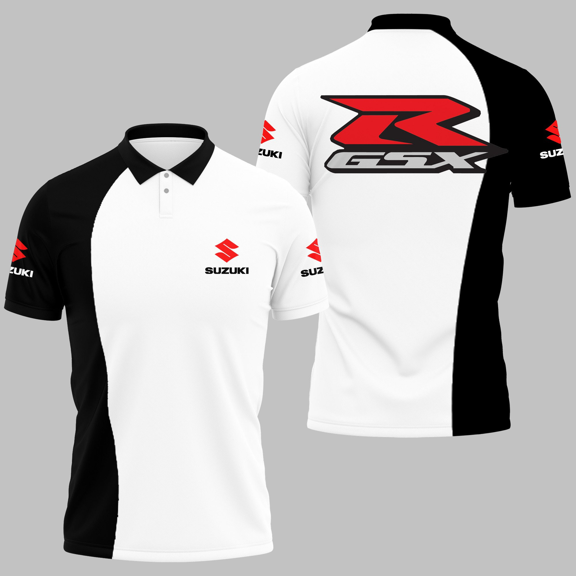Suzuki Polo Shirt 7 Colors Ver 2 - Famjoys Suzuki Polo Shirt 7 Colors Ver 2 - Famjoys