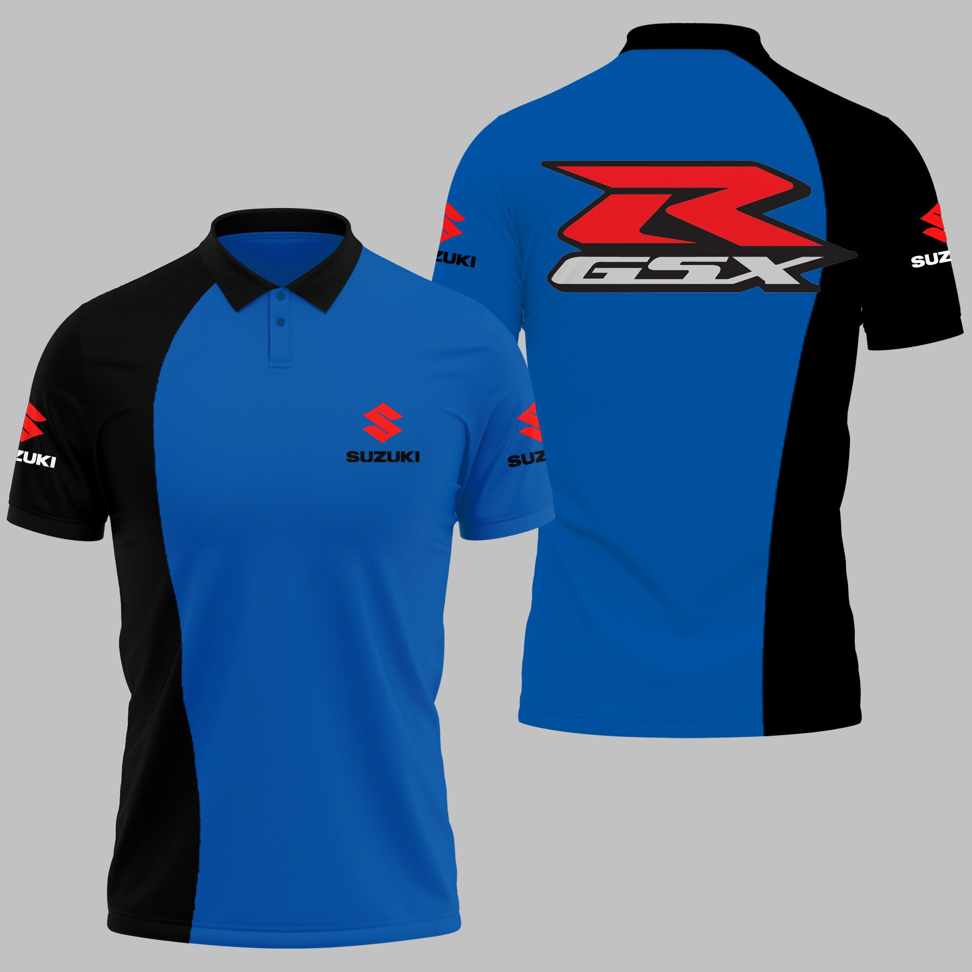 Suzuki Polo Shirt 7 Colors Ver 2 - Famjoys Suzuki Polo Shirt 7 Colors Ver 2 - Famjoys