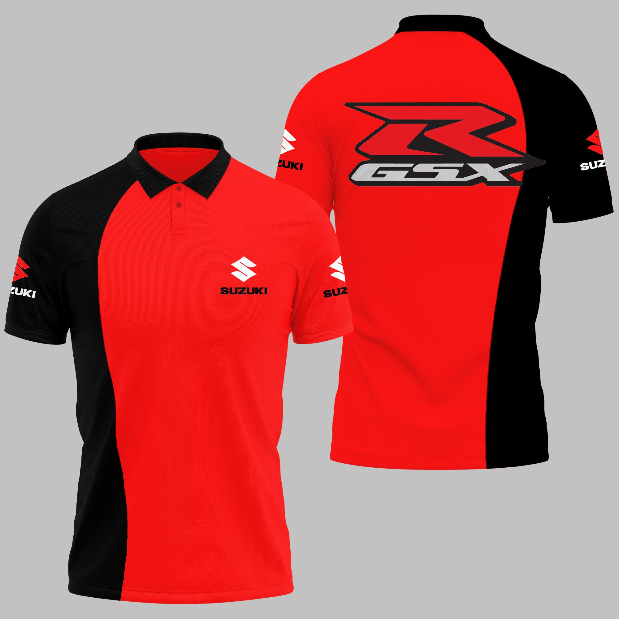 Suzuki Polo Shirt 7 Colors Ver 2 - Famjoys Suzuki Polo Shirt 7 Colors Ver 2 - Famjoys