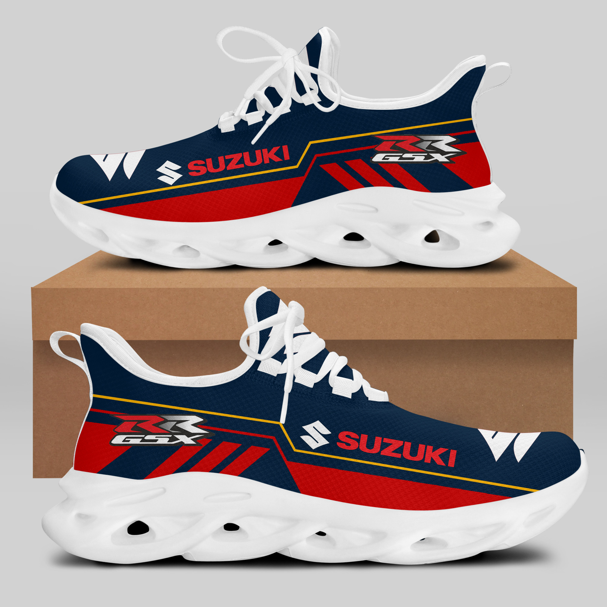 SUZUKI RACING RUNNING SHOES VER 1 - Famjoys SUZUKI RACING RUNNING SHOES VER 1 - Famjoys