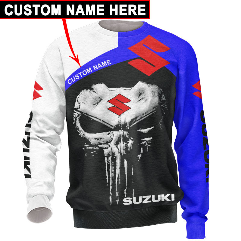 Suzuki t-shirt hoodie apparel 3D full printing - Famjoys Suzuki t-shirt hoodie apparel 3D full printing - Famjoys