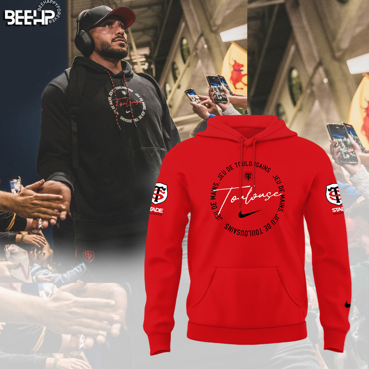 Sweat Hoodie Unisexe Play 24/25 - Famjoys Sweat Hoodie Unisexe Play 24/25 - Famjoys