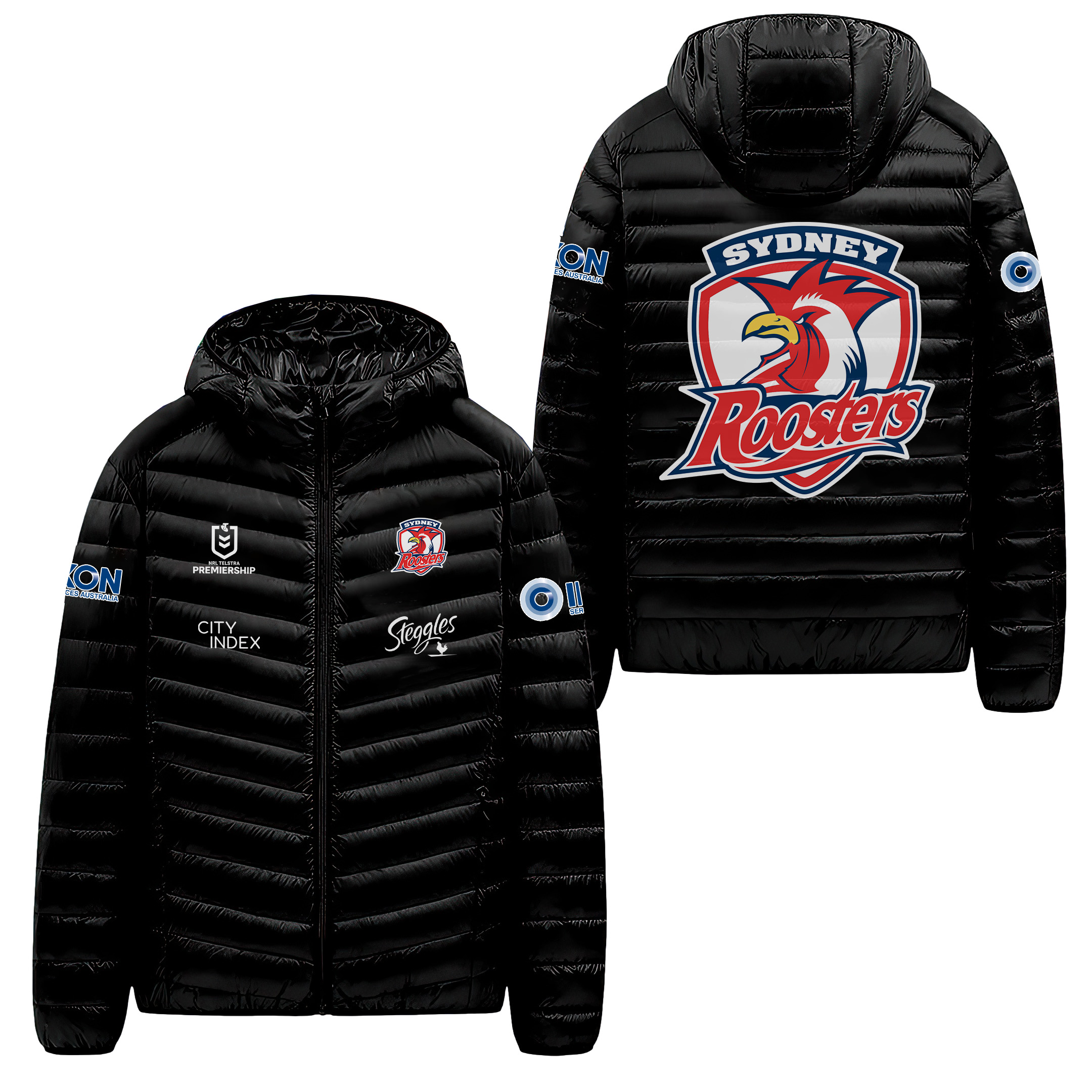 Sydney Roosters 2D DOWN JACKET - Famjoys Sydney Roosters 2D DOWN JACKET - Famjoys