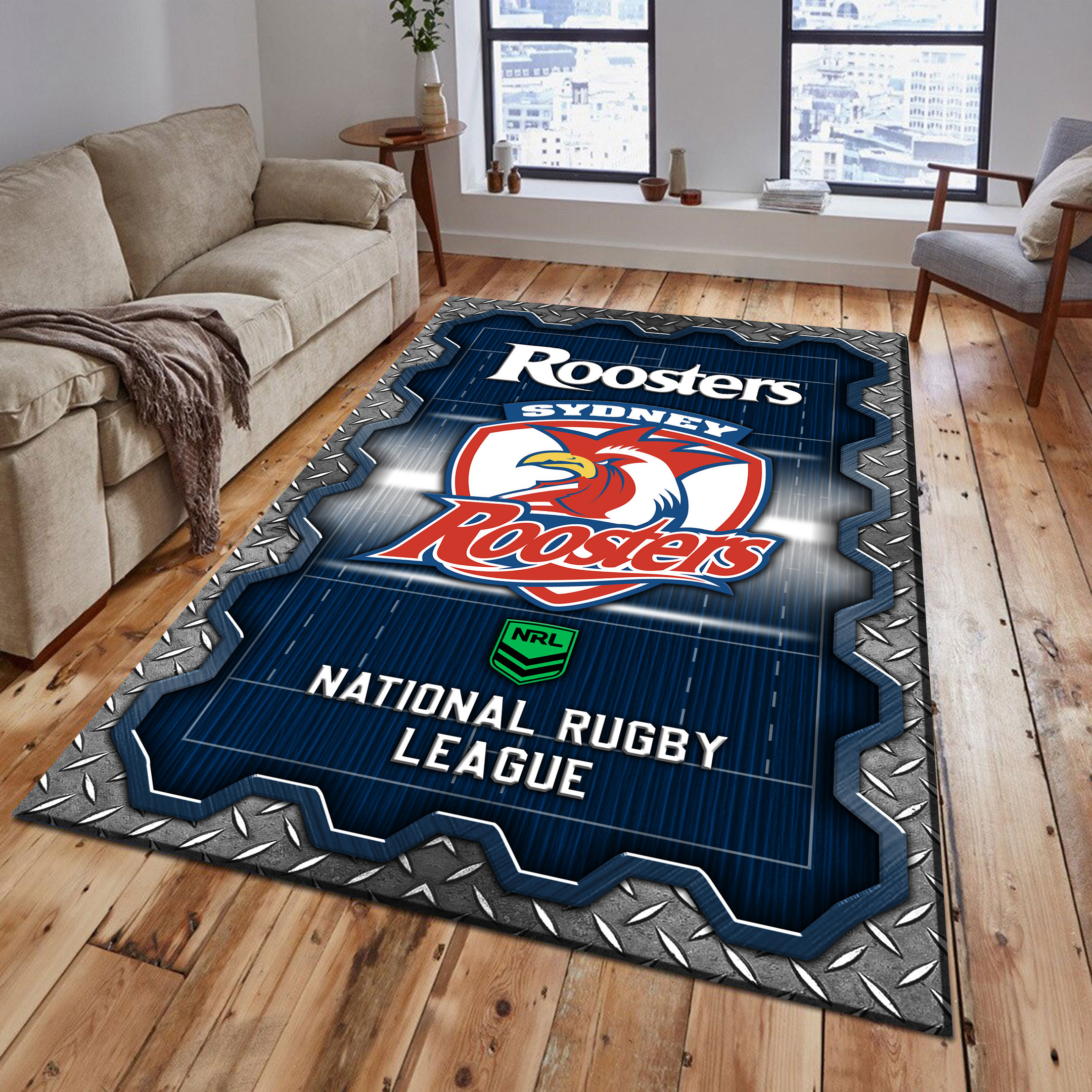 Sydney Roosters Area Rugs 45 - Famjoys Sydney Roosters Area Rugs 45 - Famjoys