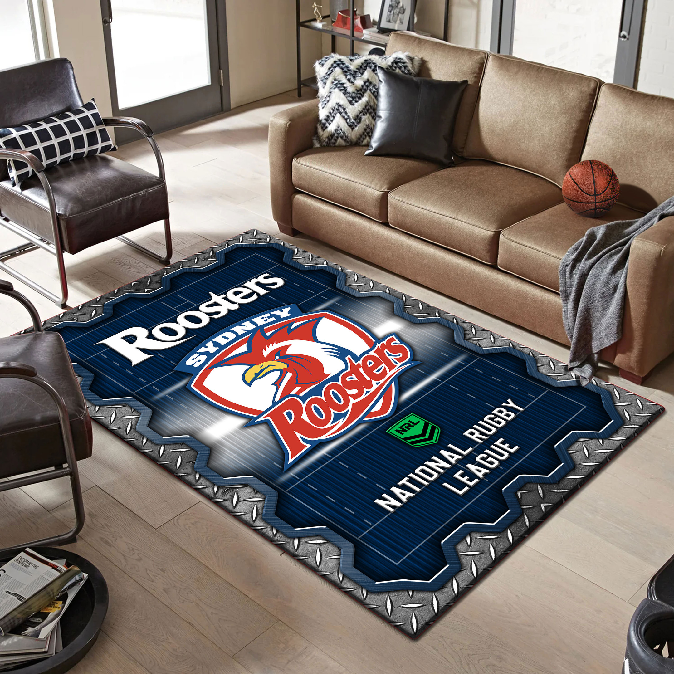 Sydney Roosters Area Rugs 45 - Famjoys Sydney Roosters Area Rugs 45 - Famjoys