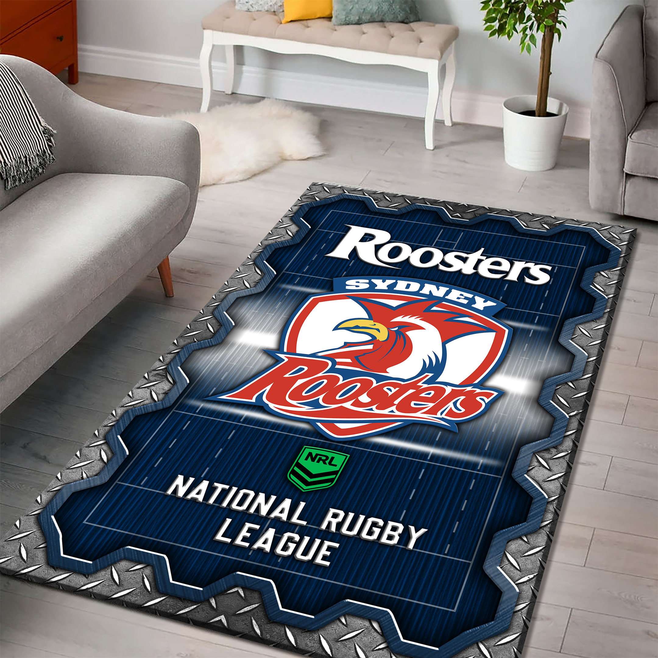 Sydney Roosters Area Rugs 45 - Famjoys Sydney Roosters Area Rugs 45 - Famjoys