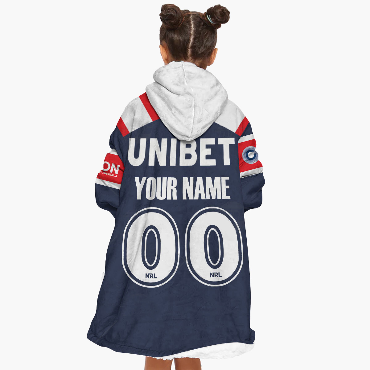 Sydney Roosters Premium Blanket Hoodie - Famjoys Sydney Roosters Premium Blanket Hoodie - Famjoys