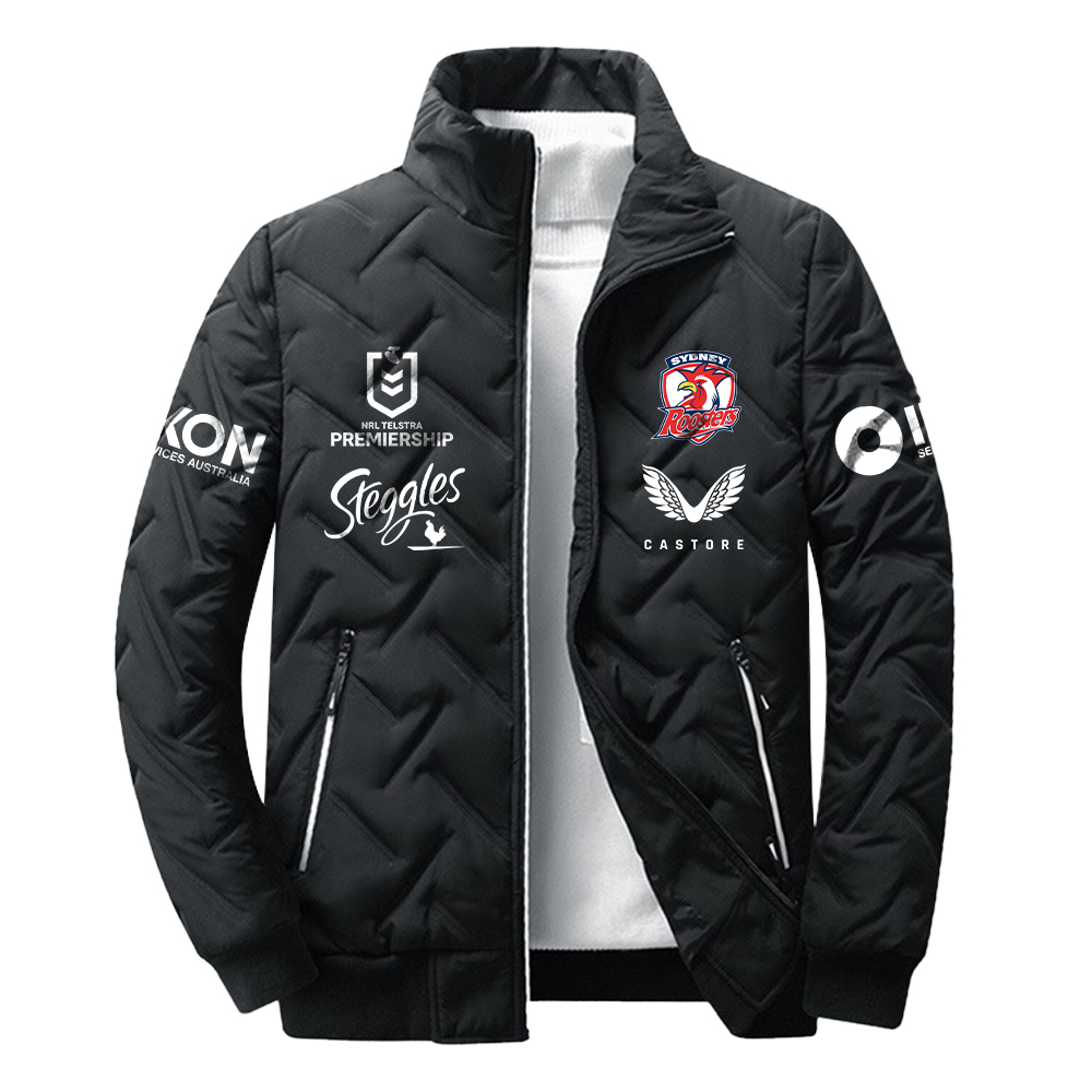 Sydney Roosters Puffer Jacket - Famjoys Sydney Roosters Puffer Jacket - Famjoys