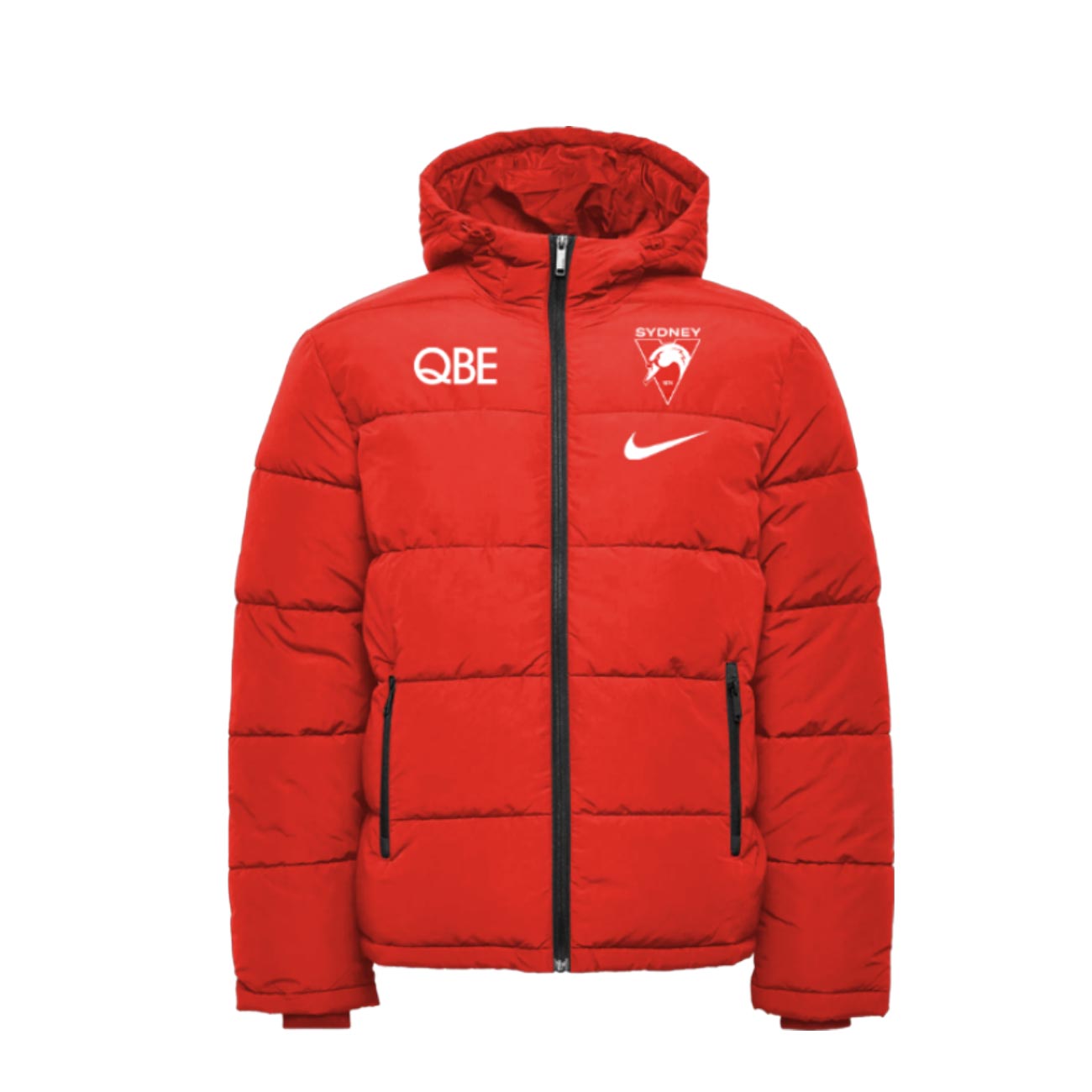 Sydney Swan Red DownJacket - Famjoys Sydney Swan Red DownJacket - Famjoys